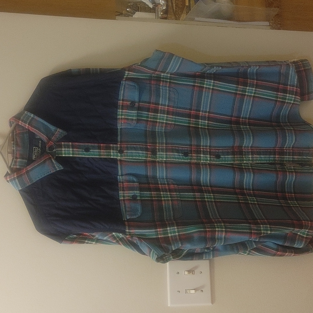Polo Ralph Lauren quilted shoulders**vintage**rare**